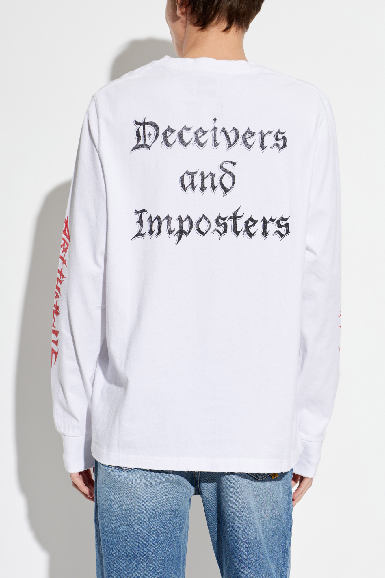 GALLERY DEPT BACKプリント LONG Tシャツ GALLERY DEPT. Art That Kills L/S T-Shirt